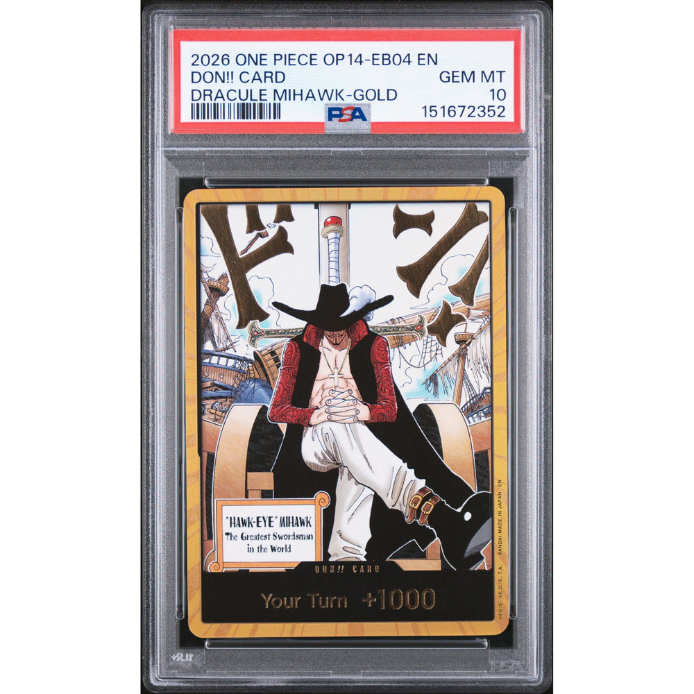 One Piece TCG: Don!! Card PSA 10