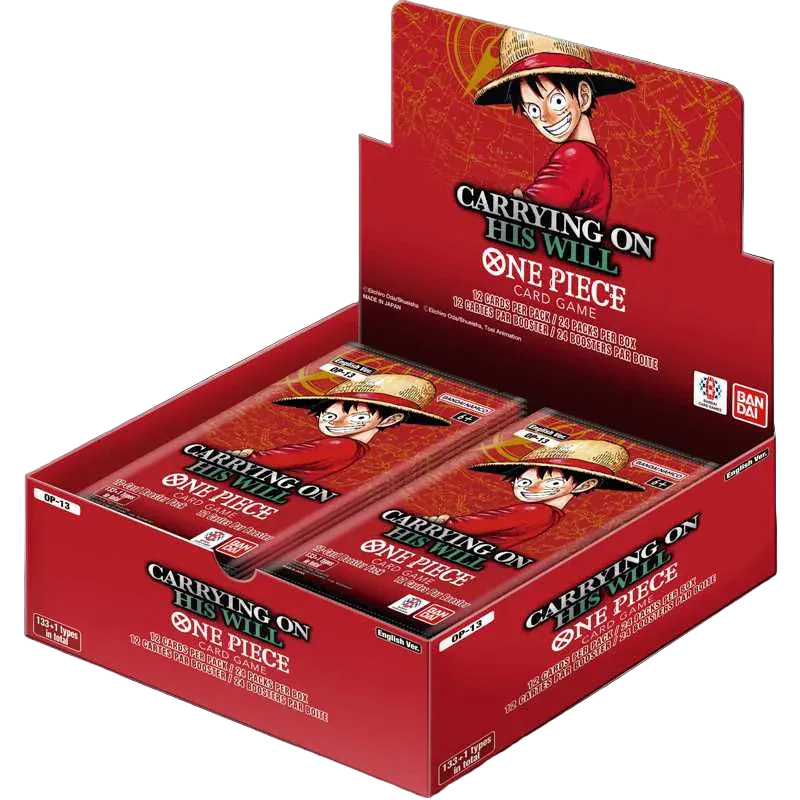 One Piece Card Game: Carrying on His Will Booster Box (OP-13)