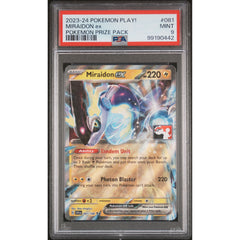 Pokémon TCG: Miraidon Ex 081 PSA 9 - Pokemon Play!