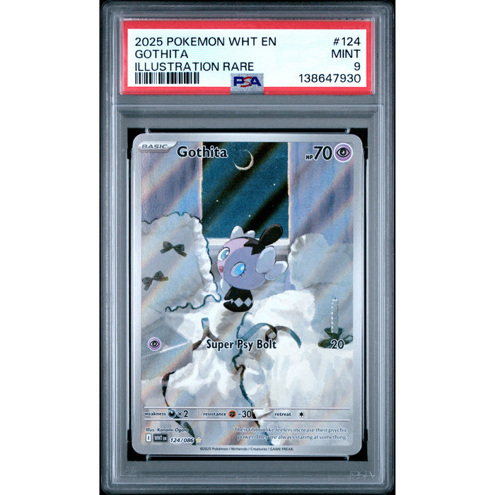 Pokémon TCG: Gothita #124 PSA 9-138647930