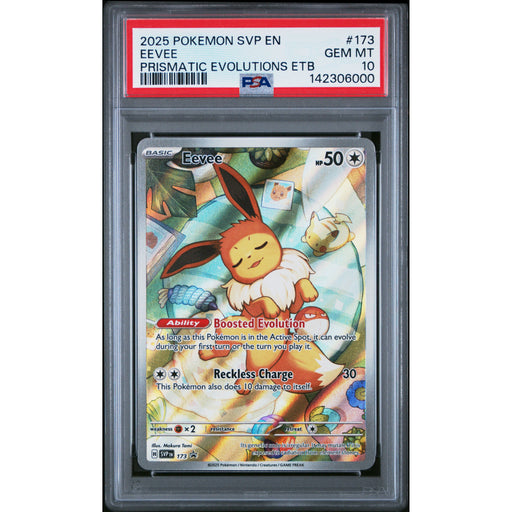Pokémon TCG: Eevee #173 PSA 10-142306000