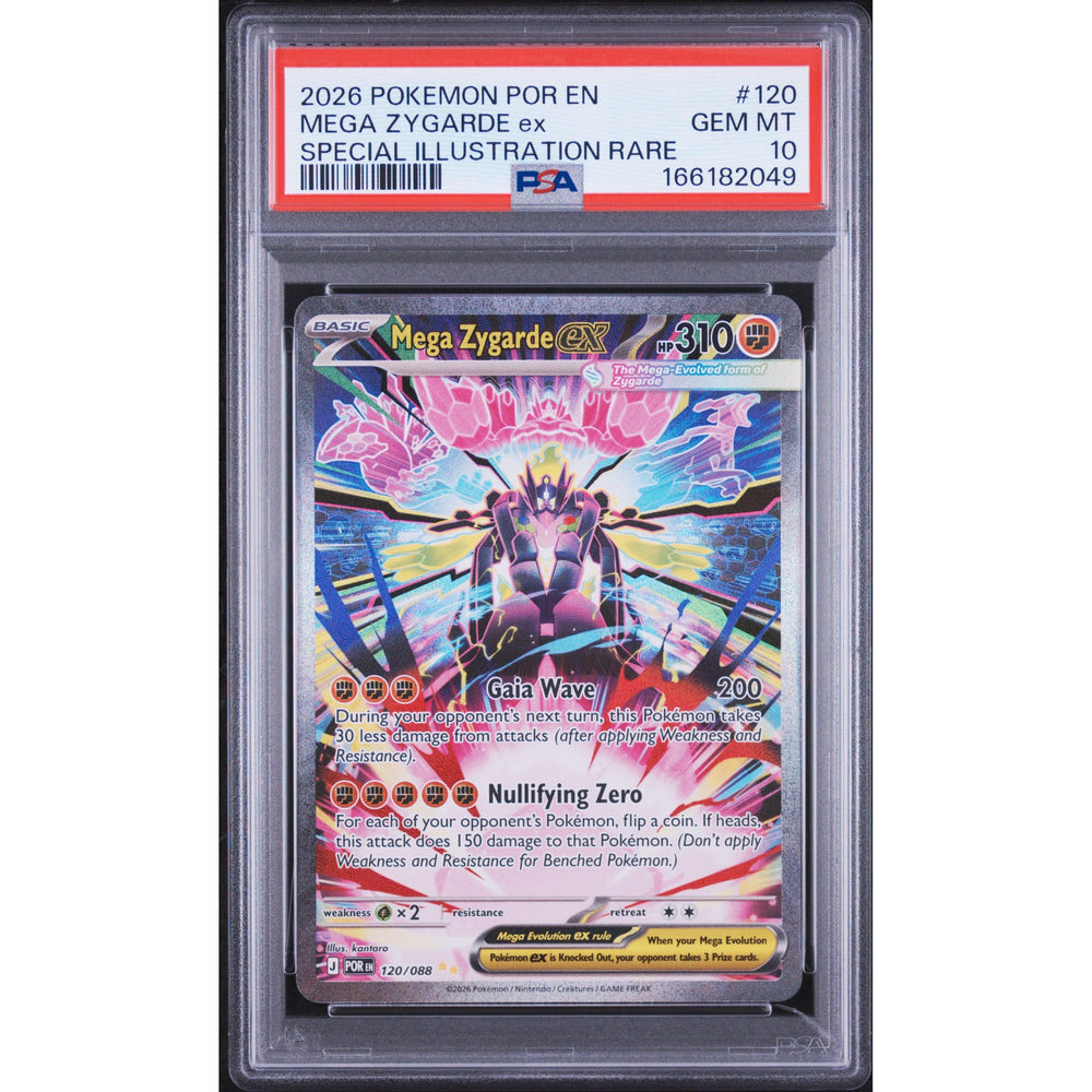 Pokémon TCG: Mega Zygarde Ex #120 PSA 10 - Perfect Order