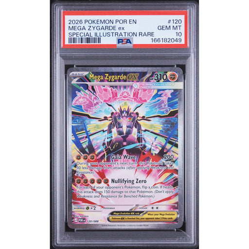 Pokémon TCG: Mega Zygarde Ex #120 PSA 10-166182049