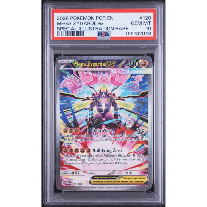 Pokémon TCG: Mega Zygarde Ex #120 PSA 10-166182049