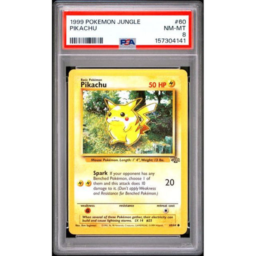 Pokémon TCG: Pikachu #60 PSA 8-157304141
