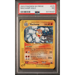 Pokémon TCG: Machamp Holo #H15 PSA 7 - Skyridge
