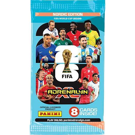 FIFA World Cup Adrenalyn XL 2026 Booster Pack - Nordic Edition