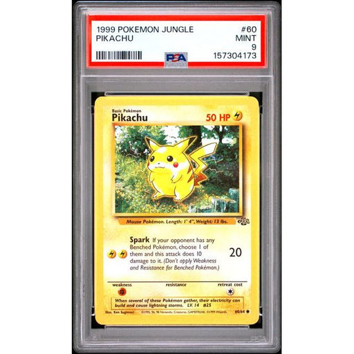 Pokémon TCG: Pikachu #60 PSA 9-157304173