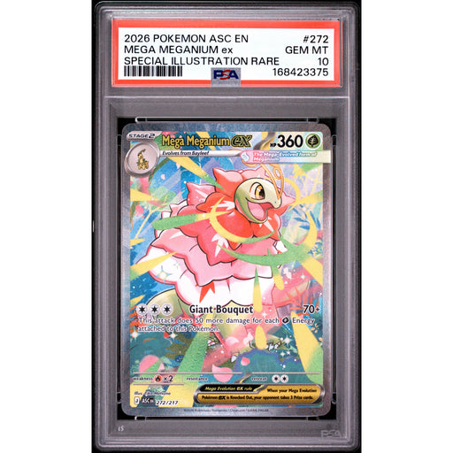 Pokémon TCG: Mega Meganium Ex #272 PSA 10-168423375