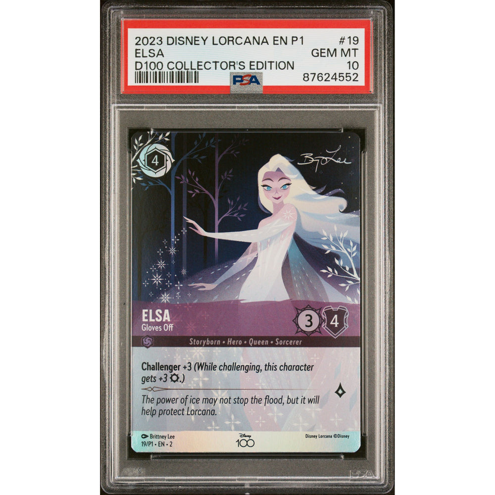 Lorcana: Elsa #19 PSA 10