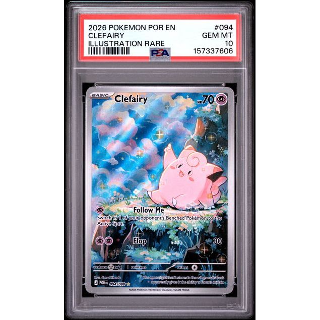 Pokémon TCG: Clefairy #094 PSA 10-157337606
