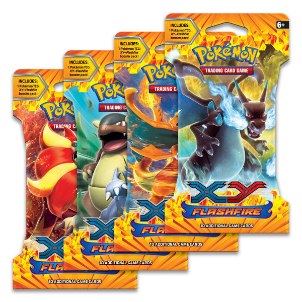 Pokémon: Flashfire Sleeved Booster Pack (X&Y)