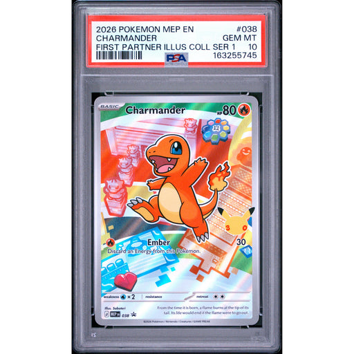 Pokémon TCG: Charmander #038 PSA 10-163255745