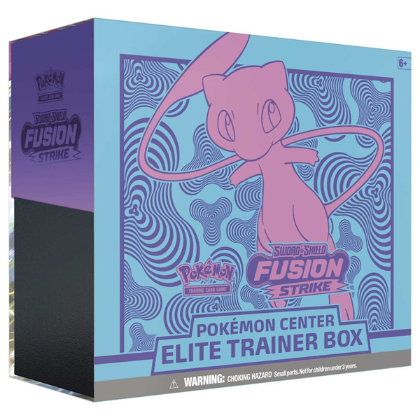 Pokémon TCG: Fusion Strike Pokémon Center Elite Trainer Box (Sword & Shield)