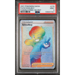 Pokémon TCG: Schoolboy #276 PSA 9 - Fusion Strike