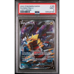 Pokémon TCG: Giratina V #185 PSA 9 - Lost Origin