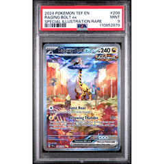 Pokémon TCG: Raging Bolt Ex #208 PSA 9