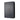 The Gemloader: Premium Samlekortmappe [1024 pockets 4X4] by Gemloader is a closed, dark gray leather binder with rounded corners and an embossed logo—perfect for TCG/CCG storage—shown against a white background.
