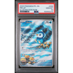Pokémon TCG: Piplup #098 PSA 10 - Phantasmal Flames