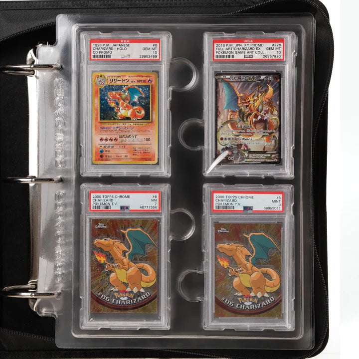 Premium Graded Card Binder Colours