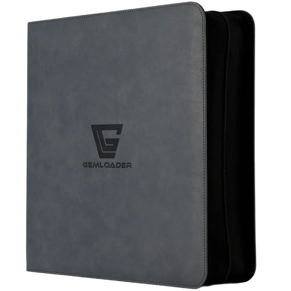 Premium Graded Card Binder Grey