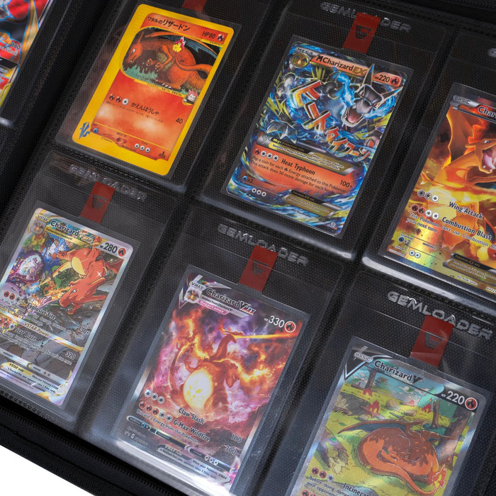 Gemloader: Premium Semi-Rigid Card Saver Binder [168 pockets 2X3]