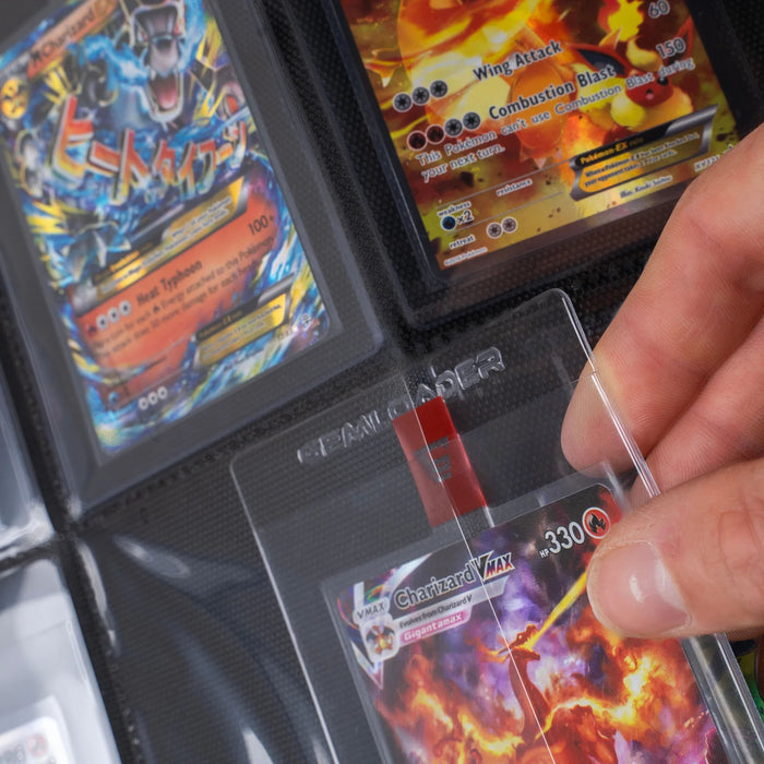 Gemloader: Premium Semi-Rigid Card Saver Binder [168 pockets 2X3]