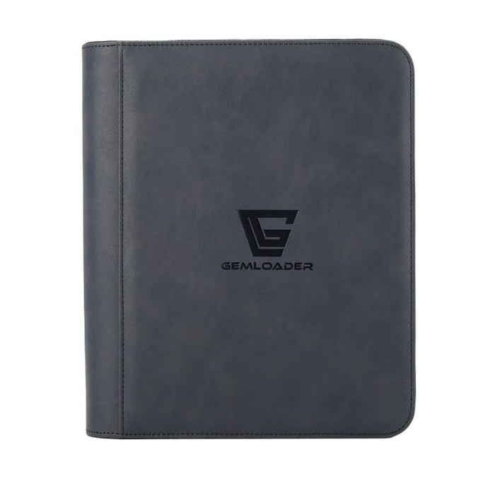 Gemloader Premium 3''X4'' toploader fit collector's binder [112 pockets 2X2] - Grey