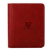 Gemloader Premium 3''X4'' toploader fit collector's binder [112 pockets 2X2] - Red