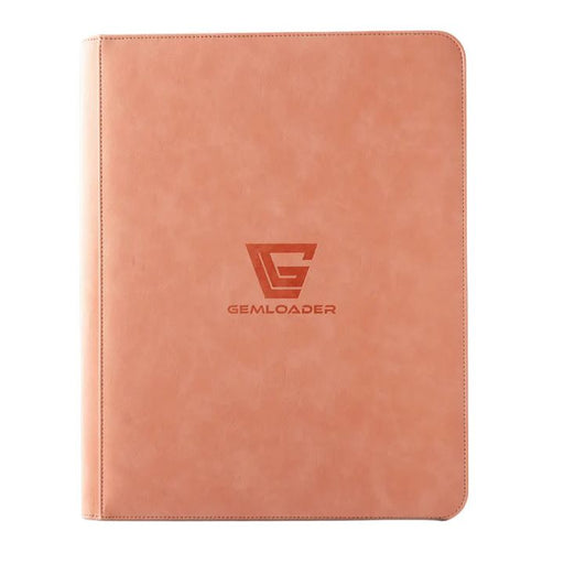 Gemloader Premium 3''X4'' toploader fit collector's binder [216 pockets 3X3] - Pink