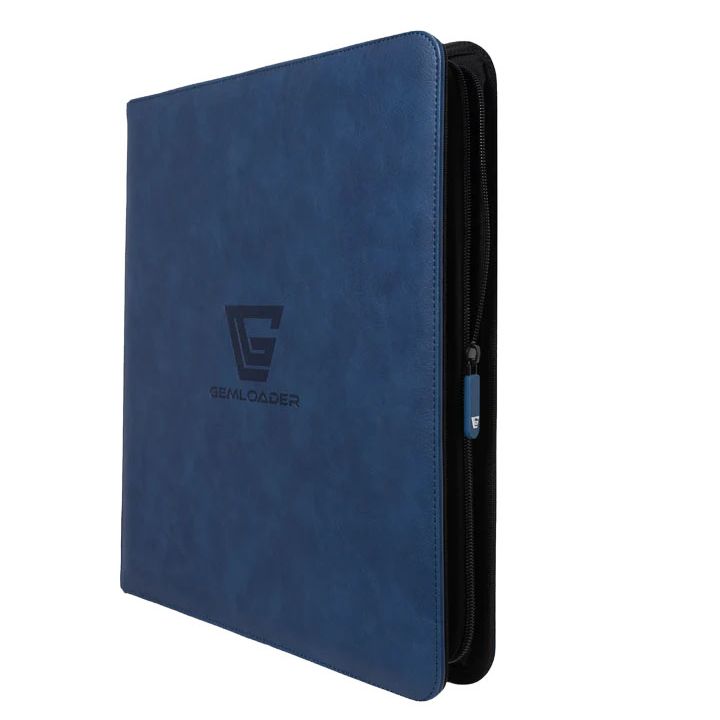Gemloader Premium Traditional sleeved collectors binder [480 pockets 3X4] - blue