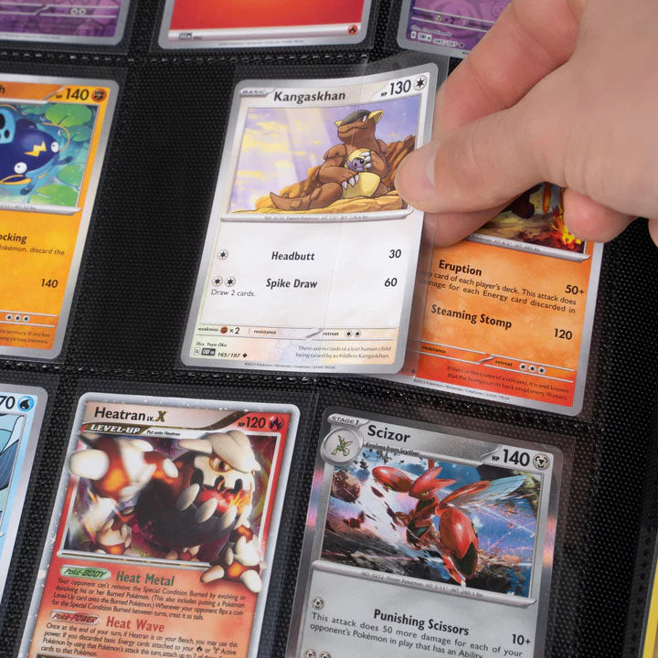 Gemloader Premium Traditional sleeved collectors binder [480 pockets 3X4] - sideloaded