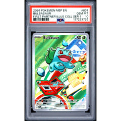 Pokémon TCG: Bulbasaur #037 PSA 10