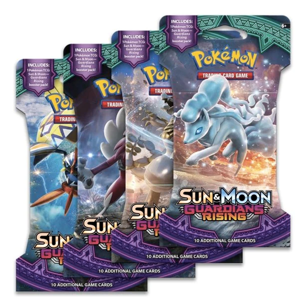 Pokémon TCG: Guardians Rising Booster Pack - Sleeved (Sun & Moon)