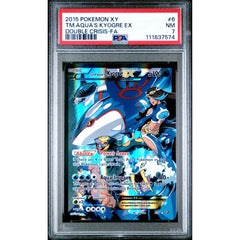 Pokémon TCG: Team Aqua's Kyogre Ex #6 PSA 7 - Double Crisis