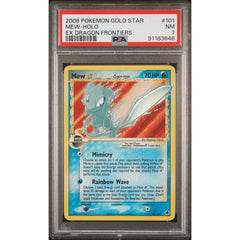 Pokémon TCG: Mew Gold Star #101 PSA 7 - Dragon Frontiers