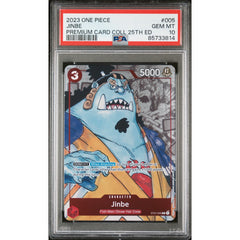 One Piece TCG: Jinbe #005 PSA 10