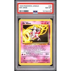 Pokémon TCG: Mr. Mime #22 PSA 8 - Jungle