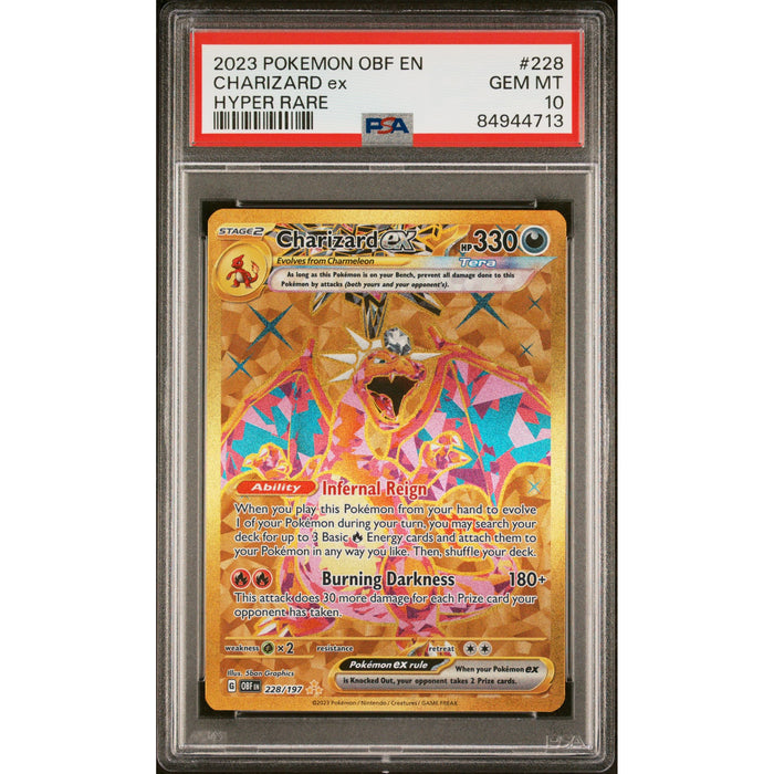 Pokémon TCG: Charizard Ex #228 PSA 10-84944713