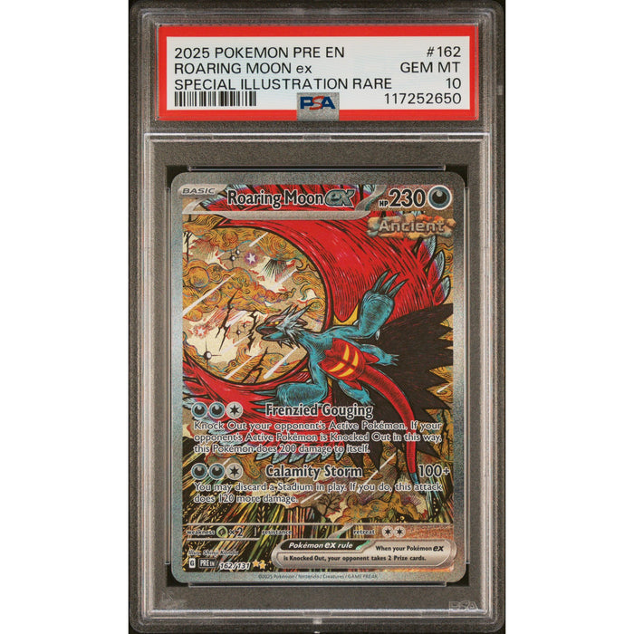 Pokémon TCG: Roaring Moon Ex #162 PSA 10-117252650