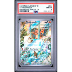Pokémon TCG: Charmander #044 PSA 8 - Scarlet & Violet Black Star Promos