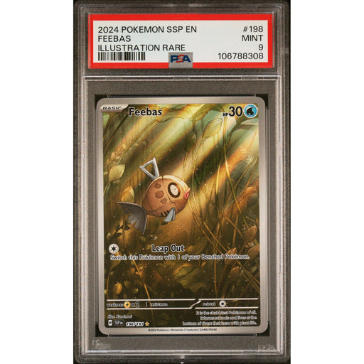 Pokémon TCG: Feebas #198 PSA 9-106788308