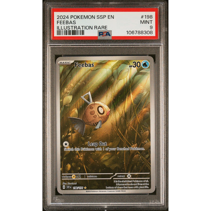 Pokémon TCG: Feebas #198 PSA 9-106788308