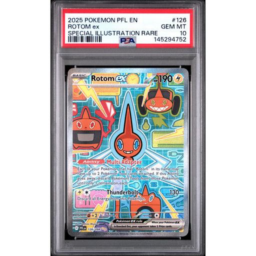 Pokémon TCG: Rotom Ex #126 PSA 10 - Phantasmal Flames-145294752