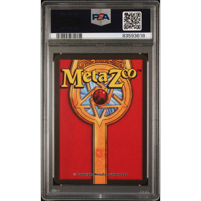 Meta Zoo TCG: Sky Snake #5 PSA 9 Holo-83593618 (back)