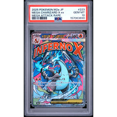 Pokémon TCG: Mega Charizard X Ex #223 PSA 10 - Japanese