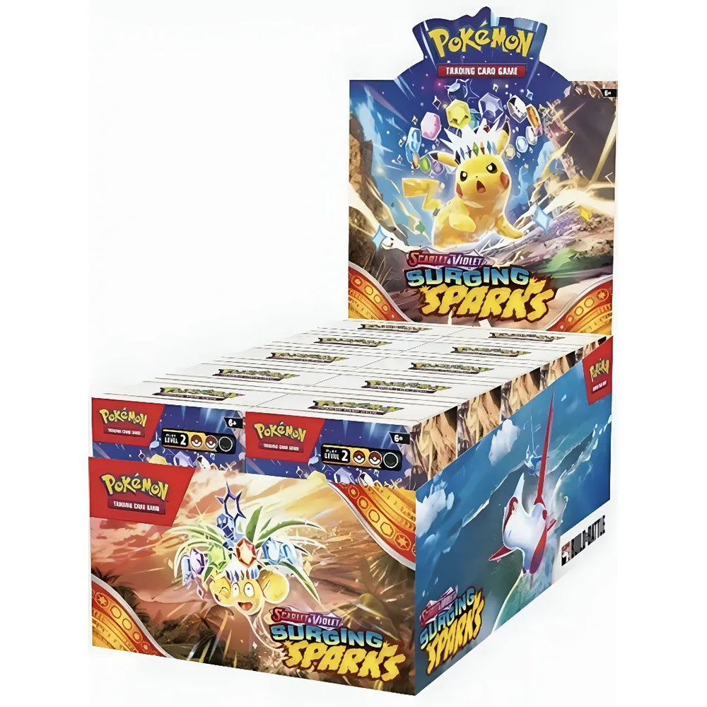 Pokémon TCG: Surging Sparks Build & Battle Display