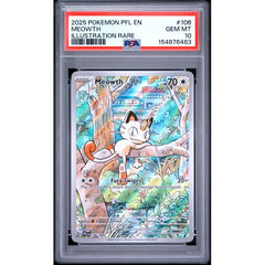 Pokémon TCG: Meowth #106 PSA 10 - Phantasmal Flames