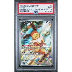 Pokémon TCG: Eevee 173 PSA 9 - Pokemon Center