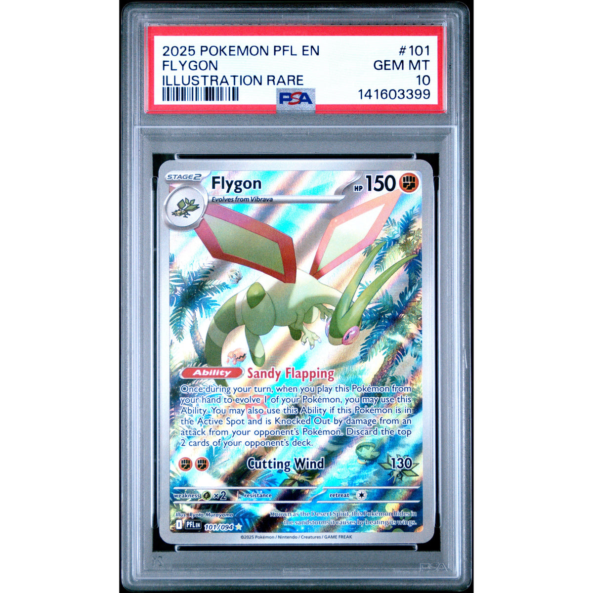 PSA10 Flygon IR #101 PFL ポケモンカード Pokémon TCG: Flygon #101 PSA 10 — Rogerz